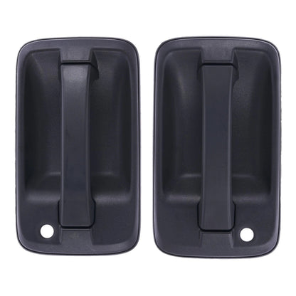 Door Handle Outer 2 x Black Front Left+Right for Isuzu N-Series (2009–2026)