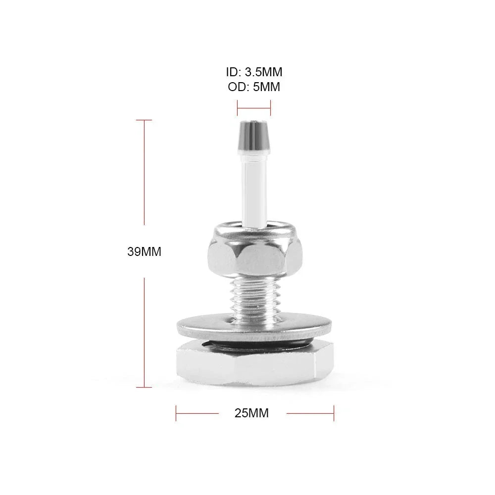 Turbocharger Boost Hose Nipple Vacuum Gauge Fitting for Car