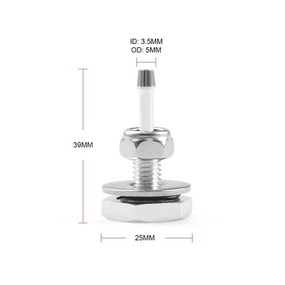 Turbocharger Boost Hose Nipple Vacuum Gauge Fitting for Car