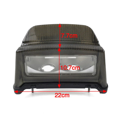 Red Tail Light Cover for Kawasaki ZRX400 (1999-2004) ABS Plastic