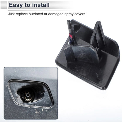 Front Left Side Bumper Headlight Washer Nozzle Cover Cap for BMW X5 F15 Blue