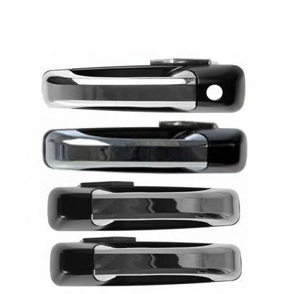 4 x Exterior Door Handle Set for Dodge Ram