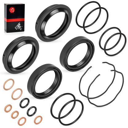 Front Fork Dust Seal Oil Seal Kit for Suzuki GSX-R600/750 V-Strom DL650 (2004–2010)