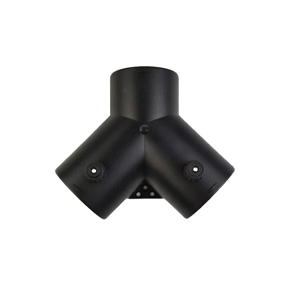 3in Y Branch Duct Splitter with Regulator Flap Valve for Heater