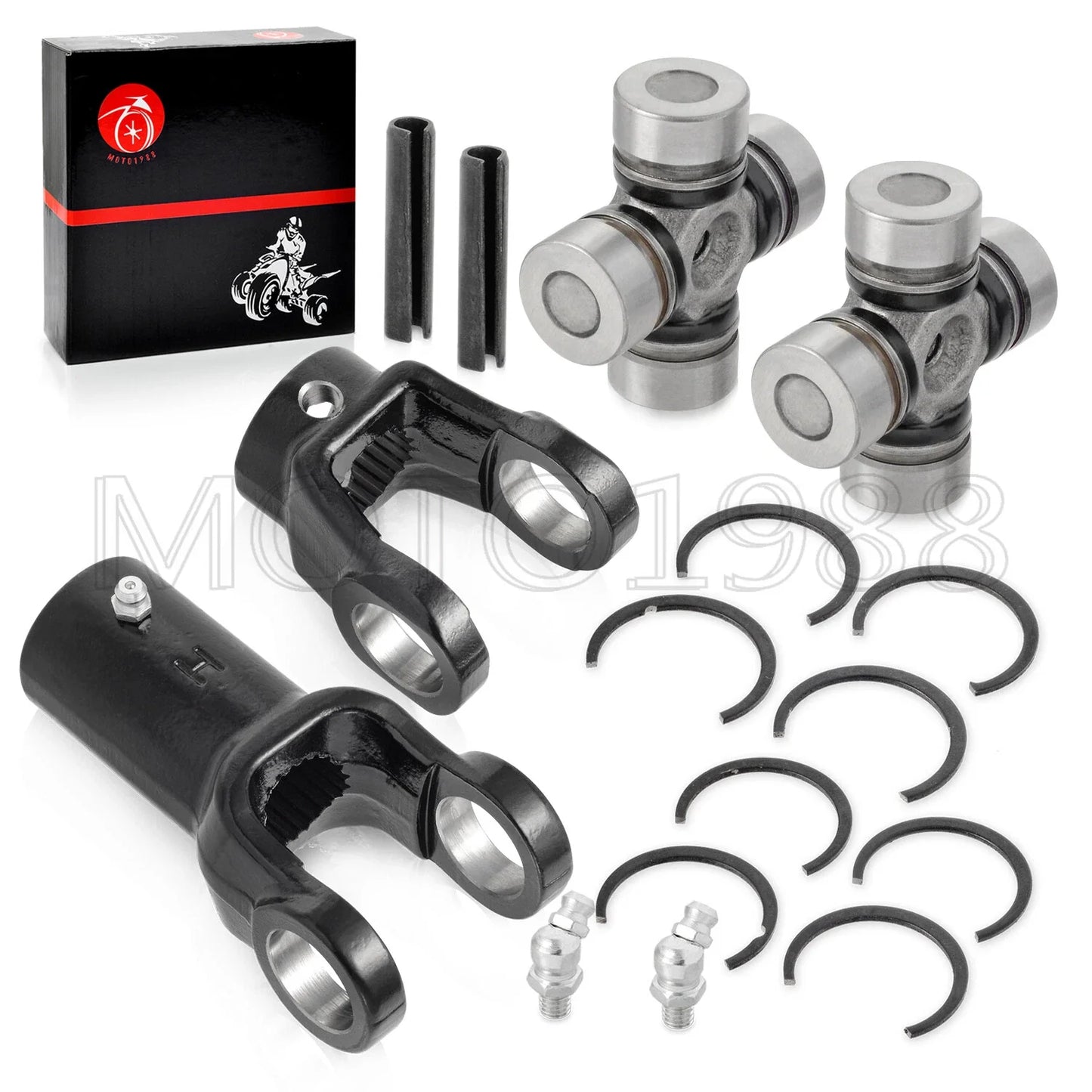 Front Prop Shaft Yoke U-Joint for Polaris LUH 6X6 Pro 500 4x4 (2002–2006)