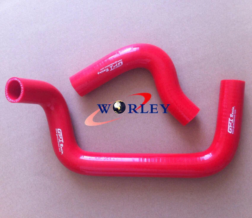 Red Silicone Radiator Hose for Datsun 1200 1000 120Y B210 UTE (1970-1978)