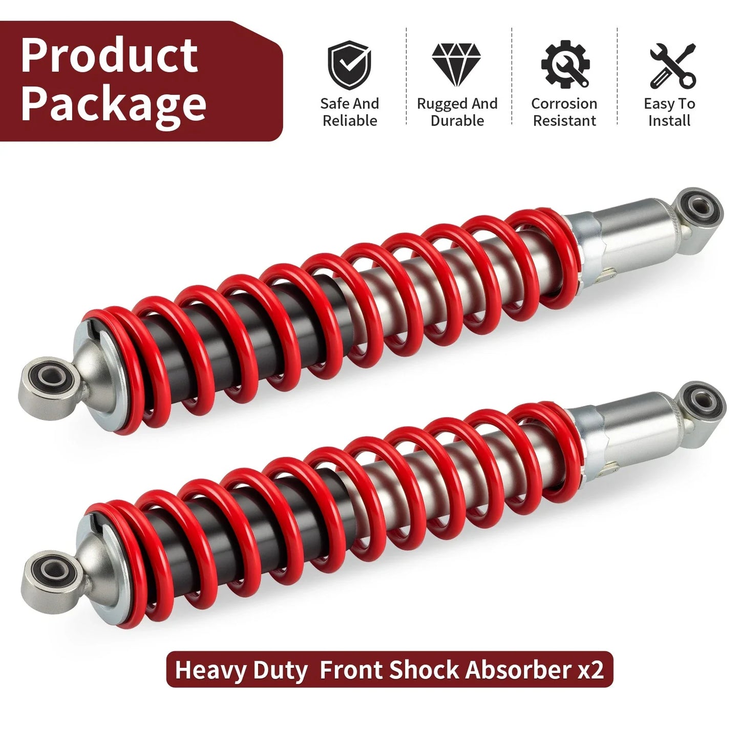Front Shock Absorber 2 x for Honda Sportrax 400 (1999–2014)