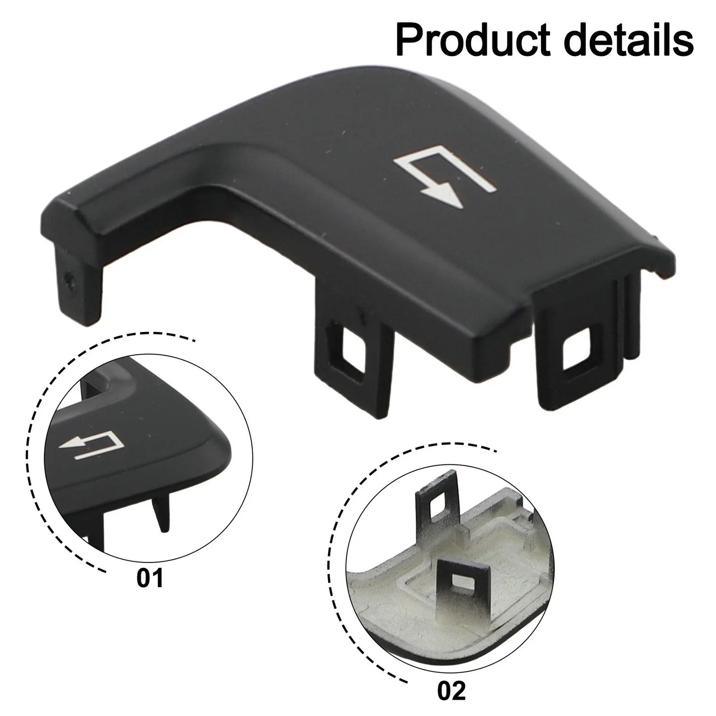 Steering Wheel Button Cover Set for Mercedes-Benz Cars