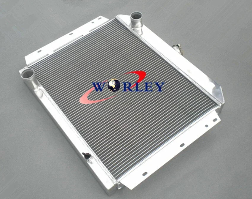 Aluminum Radiator + Fan for International Scout V8 (1966-1969)