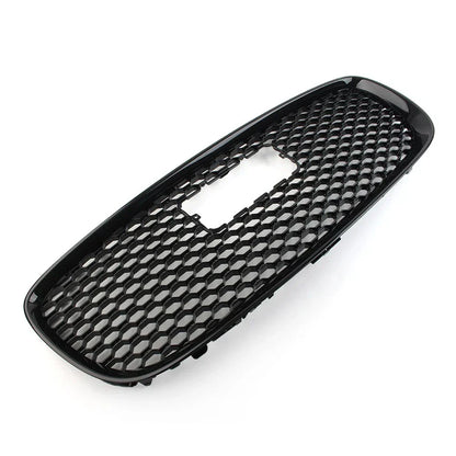 Front Bumper Air Intake Grille for Jaguar XF 2016-2019 Square Hole Black