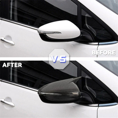 Rearview Side Mirror Covers for 13-18 Kia Forte K3 (2013-2018)