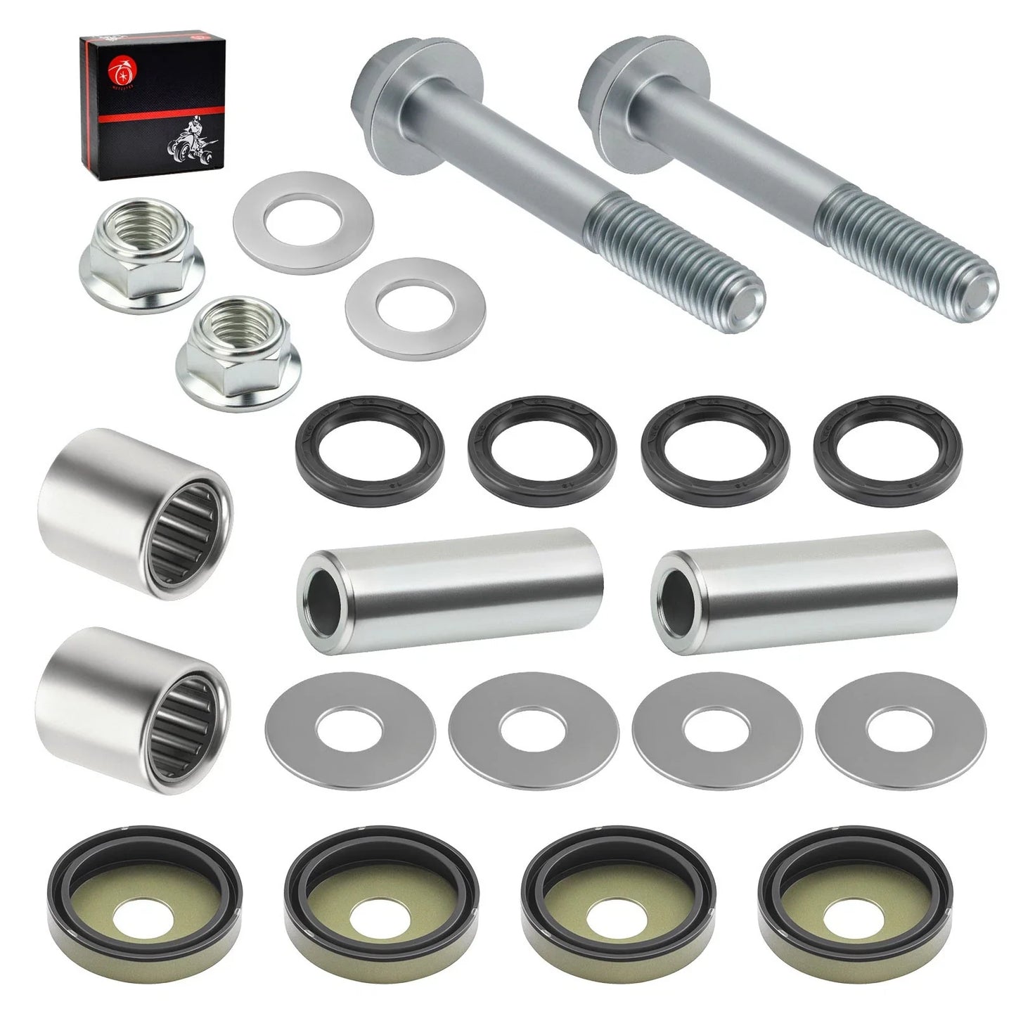 Lower Front A Arm Bushing Bearing w/ Bolts for Arctic Cat 400 DVX (2004–2008)