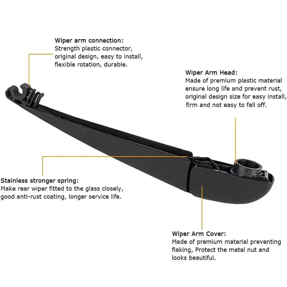 Rear Wiper Arm & Blade for Jeep Grand Cherokee (2011-2018)