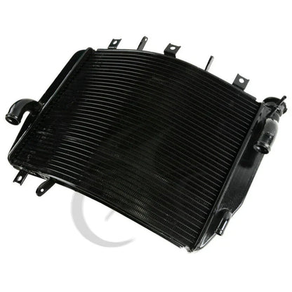 Black Radiator Engine Cooler for Kawasaki Ninja ZX6R ZX636 ZX6RR (2005-2006)