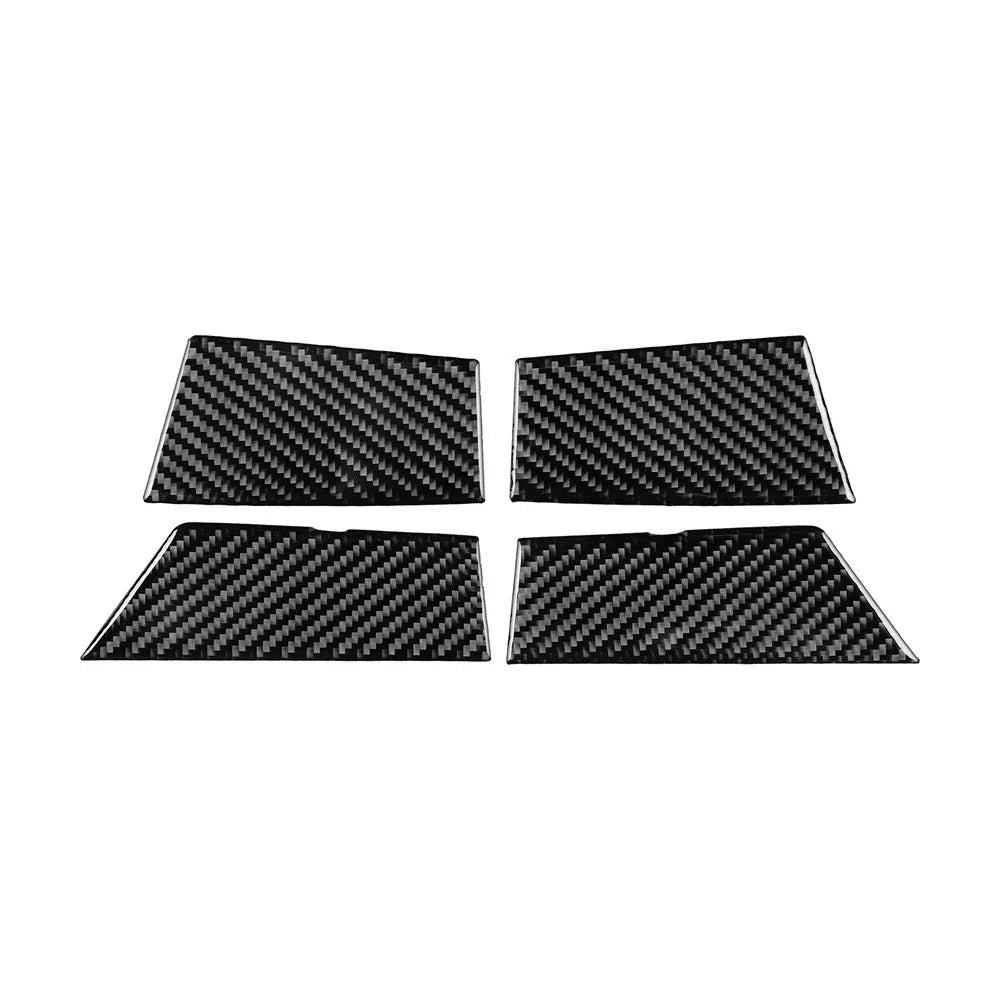 Carbon Fiber Door Storage Slot Mats Trim Cover for BMW 5 Series (2024)