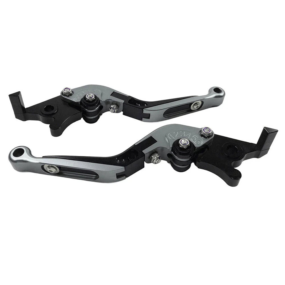 CNC Titanium Extendable Brake Clutch Levers for Daytona 675, Speed Triple R