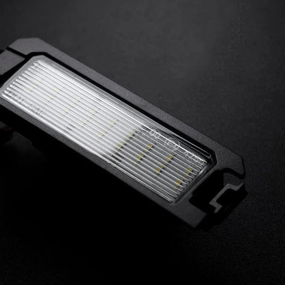 White LED Rear License Plate Light for Hyundai Kia Rio (2012-2017)