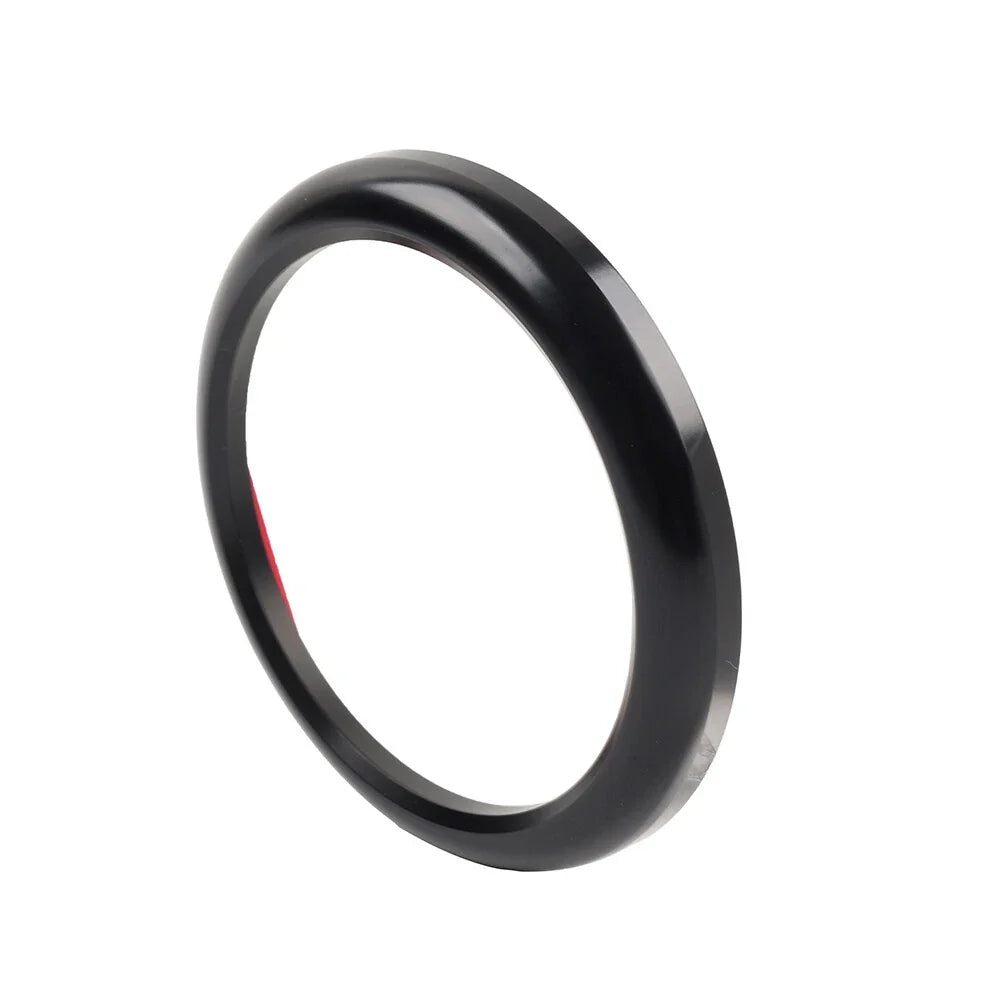 Black Stopwatch Compass Cover Ring for Porsche 911 718 Boxster Cayenne Macan