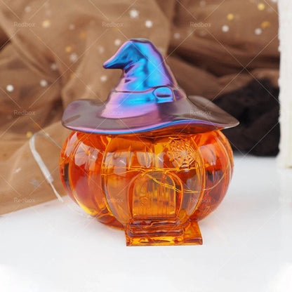 Silicone Mold for Pumpkin Jar Candy Container - DIY Craft
