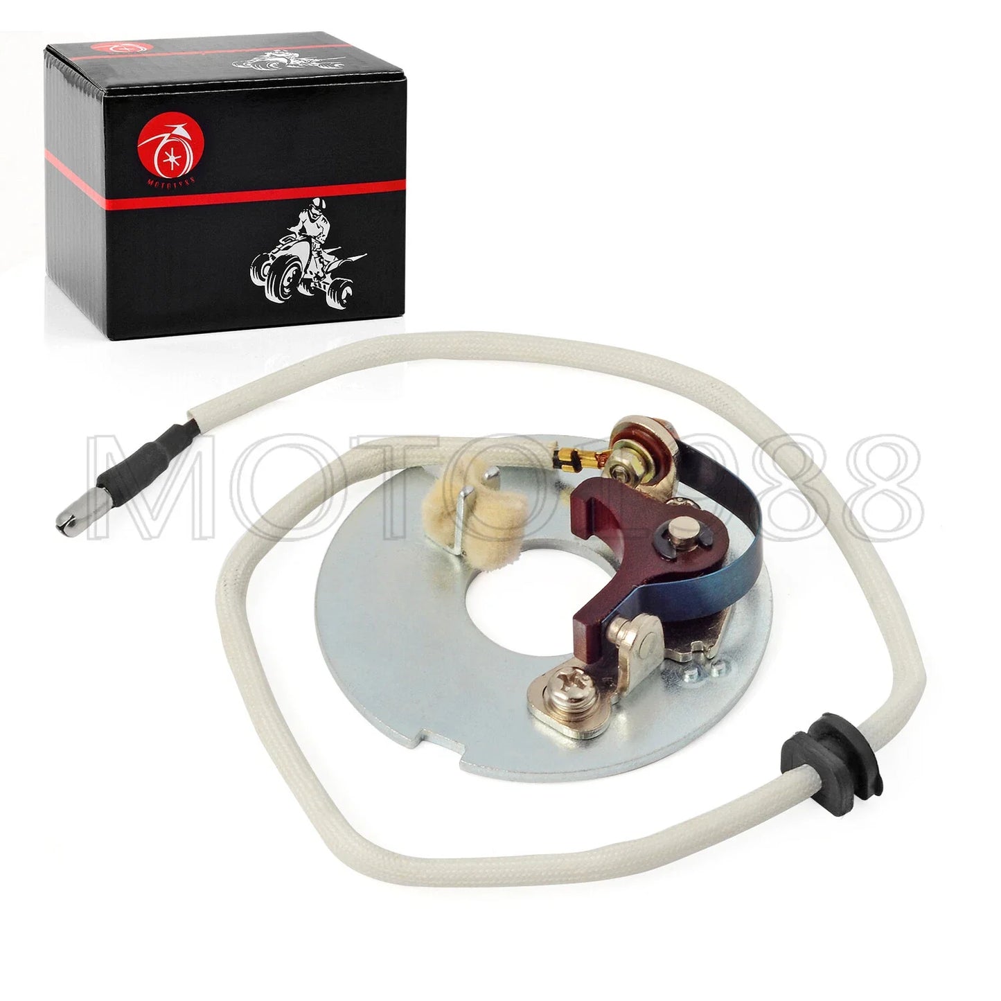 Points Ignition Assembly for Honda ATC90 Trail 90 CT90 CL90 ST90
