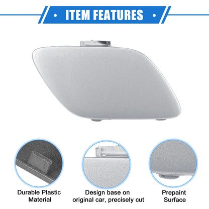 Tow Hook Covers Front Right Silver Tone for BMW E92 E93 (2007 - 2010)