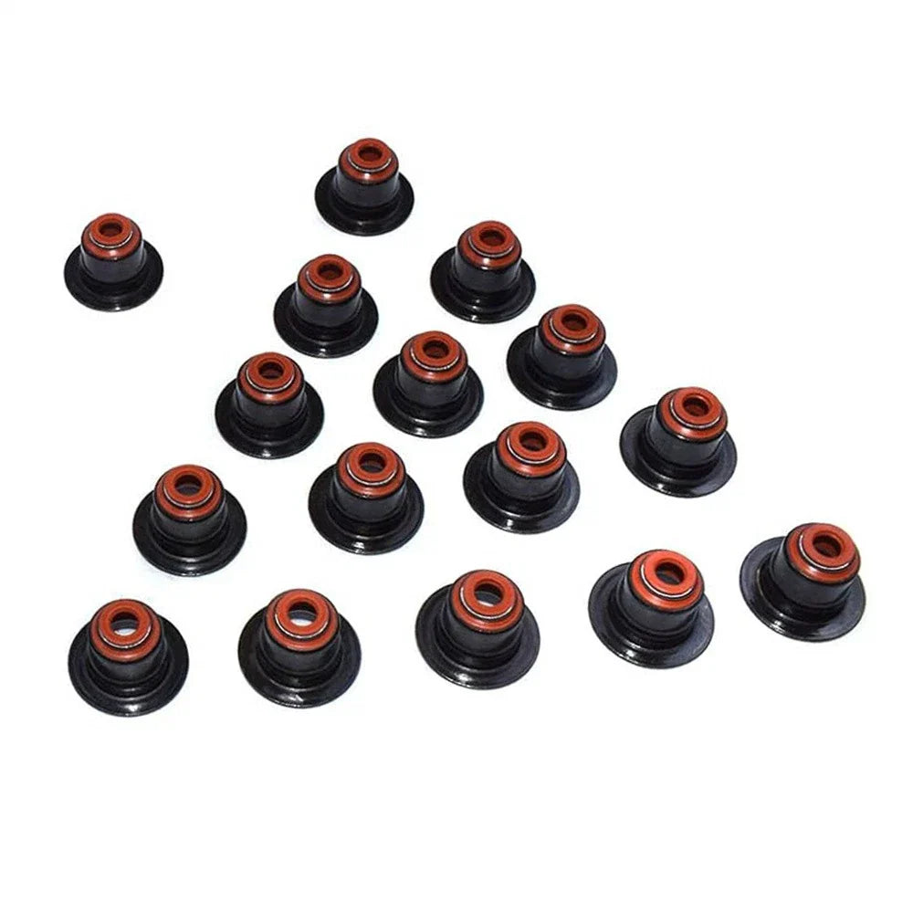 16 x Valve Stem Seal Kit for BMW E60 E63 E65 E70 F02 F10 (2001-2016)