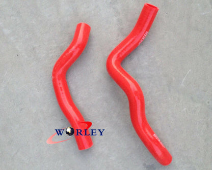 Silicone Radiator Hose for Suzuki TL1000S (1997-2001) - Red
