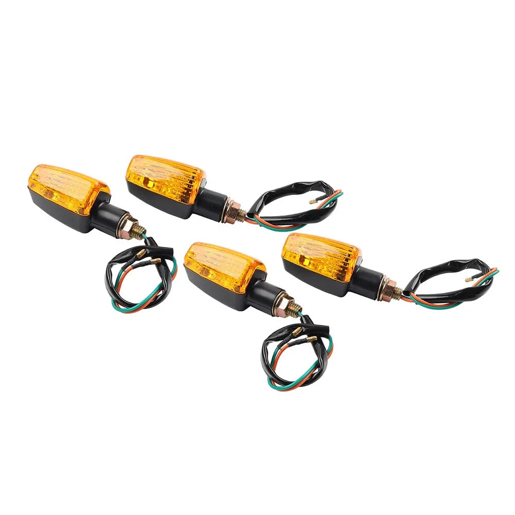 Yellow Indicator Flasher Blinkers for Suzuki GSF600 GSF650 GSF1200 (1995-2006)
