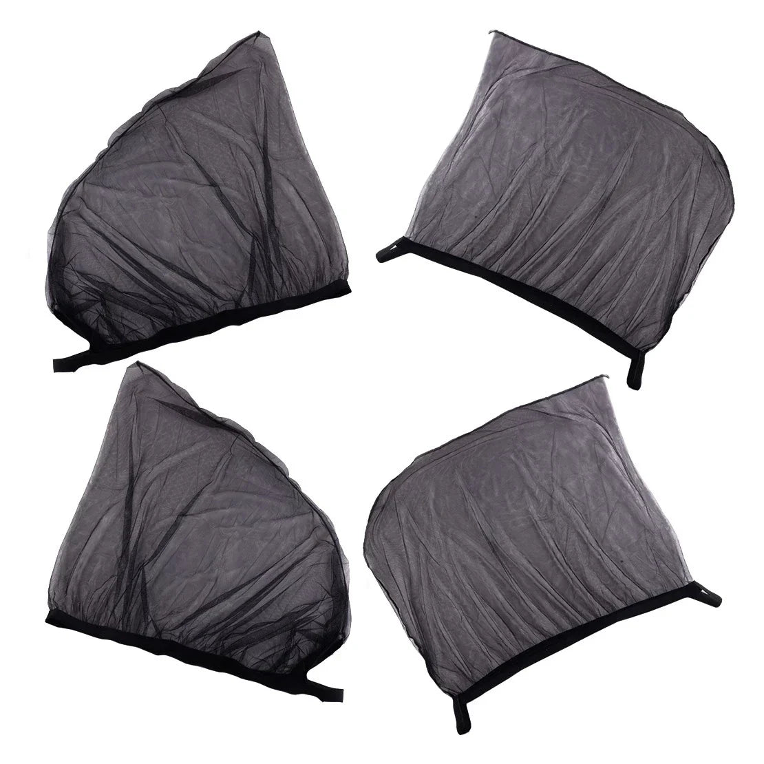 4pcs Car Side Window Mesh Shades UV Privacy Screens for SUV ()