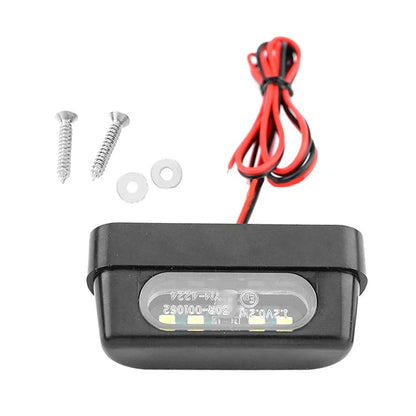 LED License Plate Tail Light for Motorcycles