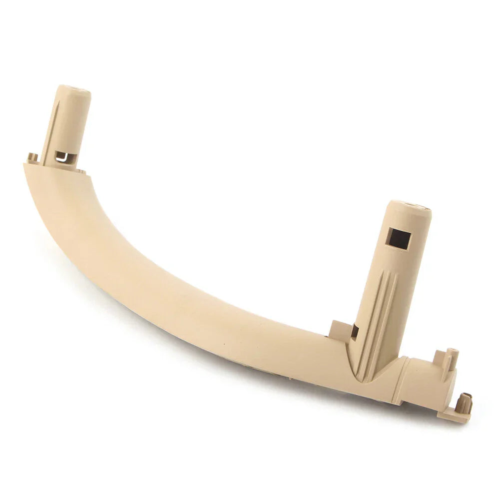 Beige Left Interior Door Pull Handle Trim Cover for BMW X5 X6 (2014-2020)