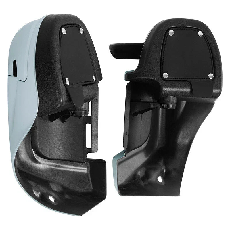 Vented Fairings Glove Box for Harley Touring Road Glide (1983-2013) Silver