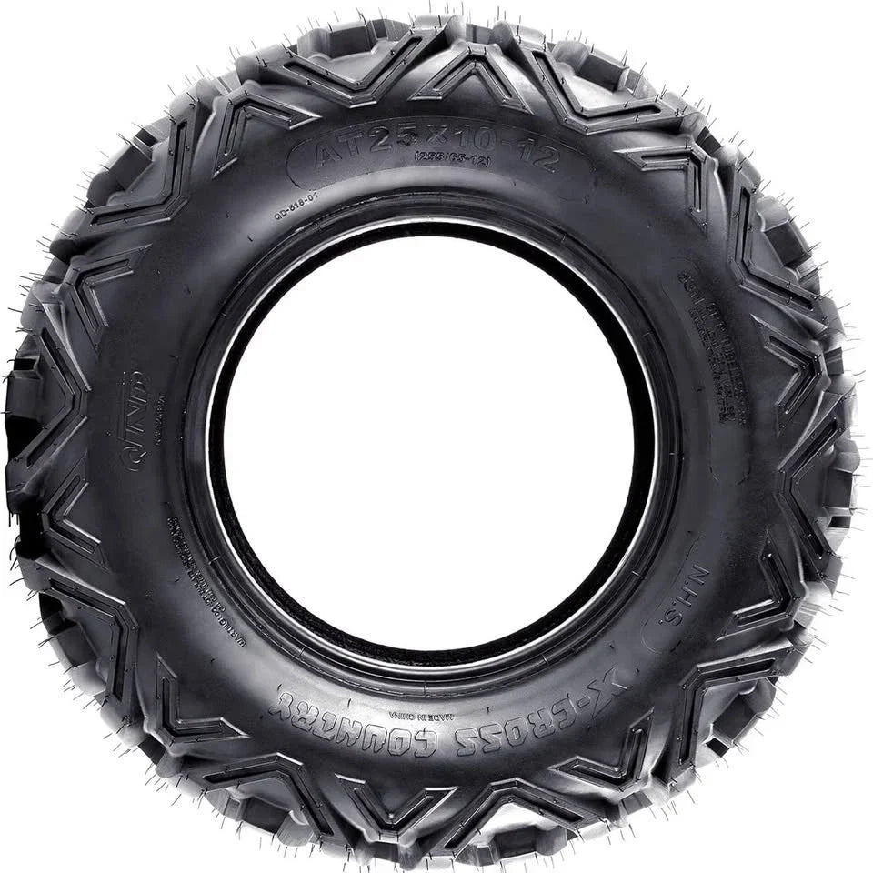 25x8-12 & 25x10-12 Tyres for ATV Lawn Mower Buggy Go Kart Quad