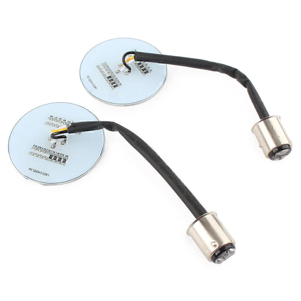 LED Turn Signal Light Bulb 48 LED for Harley Touring Softail