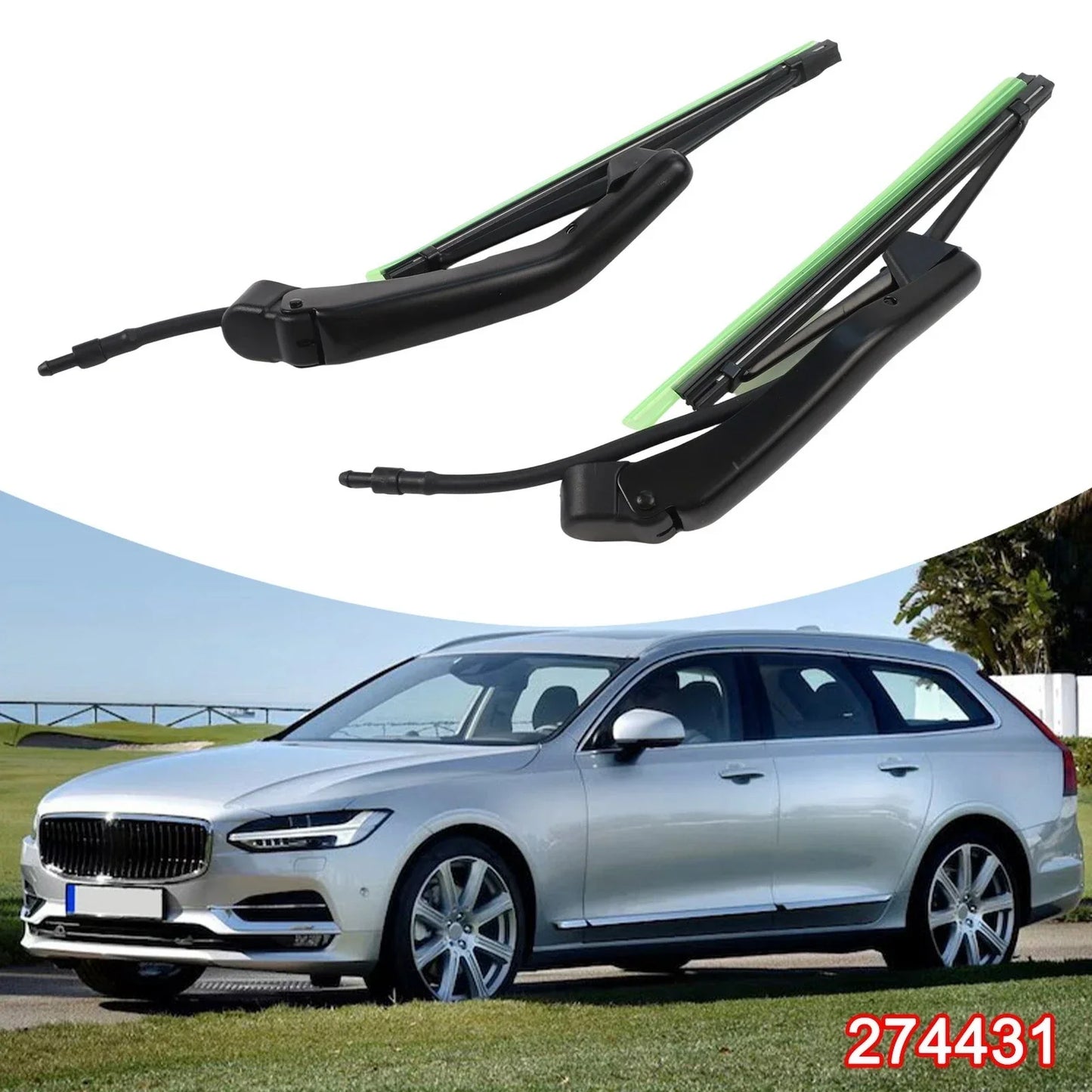 Headlight Wiper RH+LH for Volvo 960 S80 S90 V90 340 740 760 940