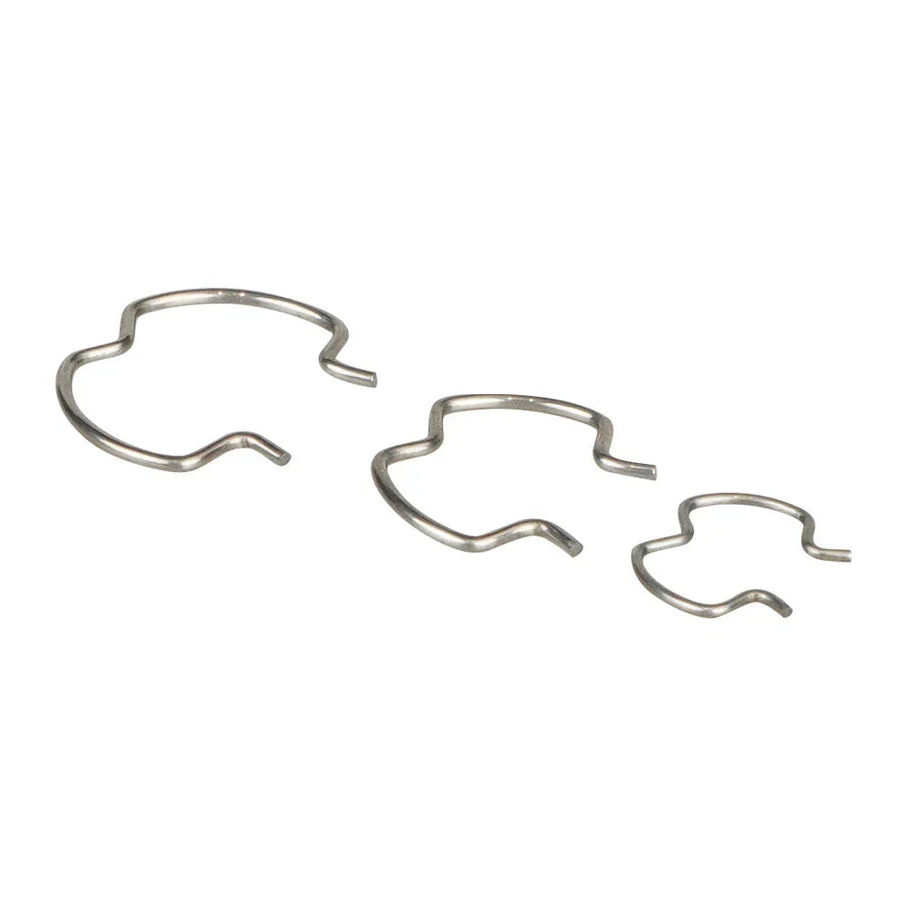 18 Pcs Quick Connector Clips 3/8" 1/2" 5/8" for Transmission Cooler Line