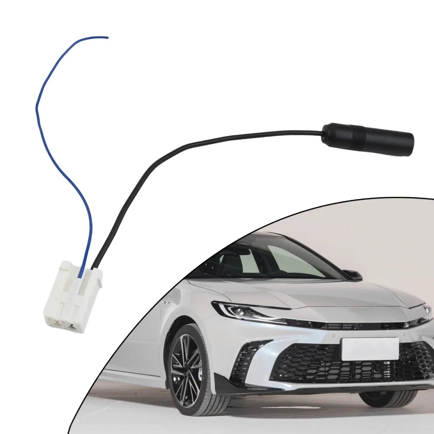 CD Tail Cable Radio Antenna Adapter for Toyota