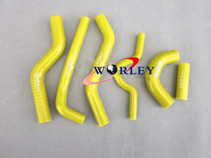 Silicone Radiator Hose for Kawasaki KXF250 KX250F 2007-2008 RED