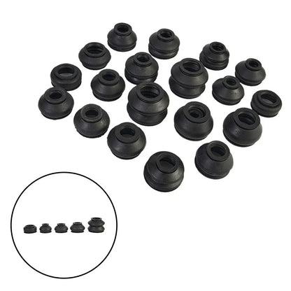 28Pcs Ball Joint Boot Suspension Dust Cover Track Tie Rod Linkage