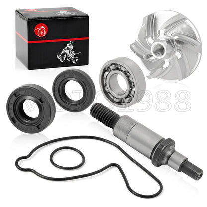 Water Impeller Shaft Bearing Seal Kit for Yamaha YZ450F (1998–2024)