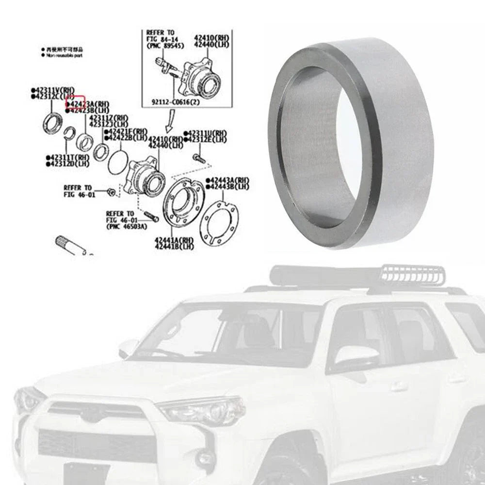 Axle Bearing Retainer for Toyota 4Runner Tacoma Lexus GX460 GX470 (2003-2023)