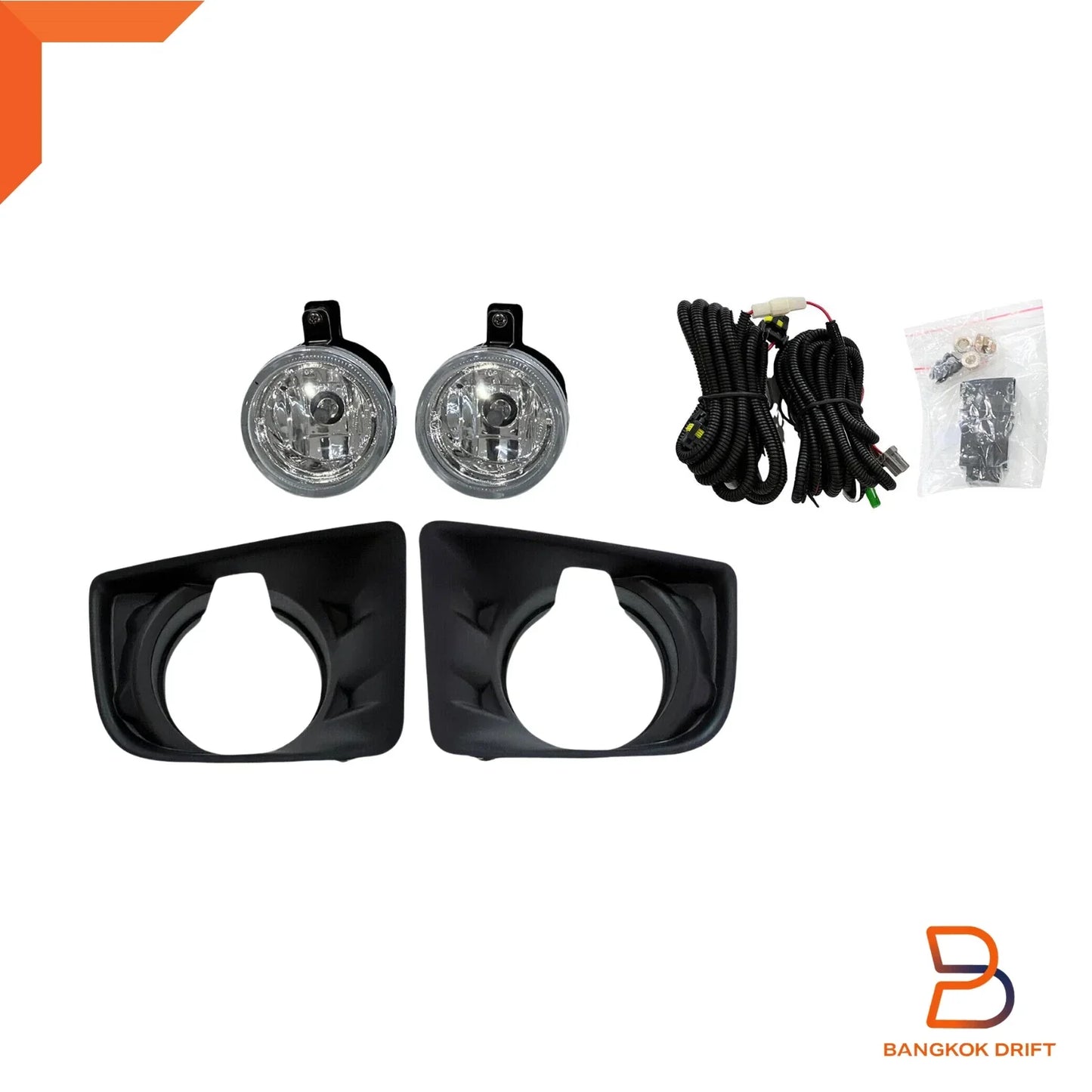 Fog Light Spot Lamp Cover for Isuzu D-Max DMAX UTE (2012-2016)