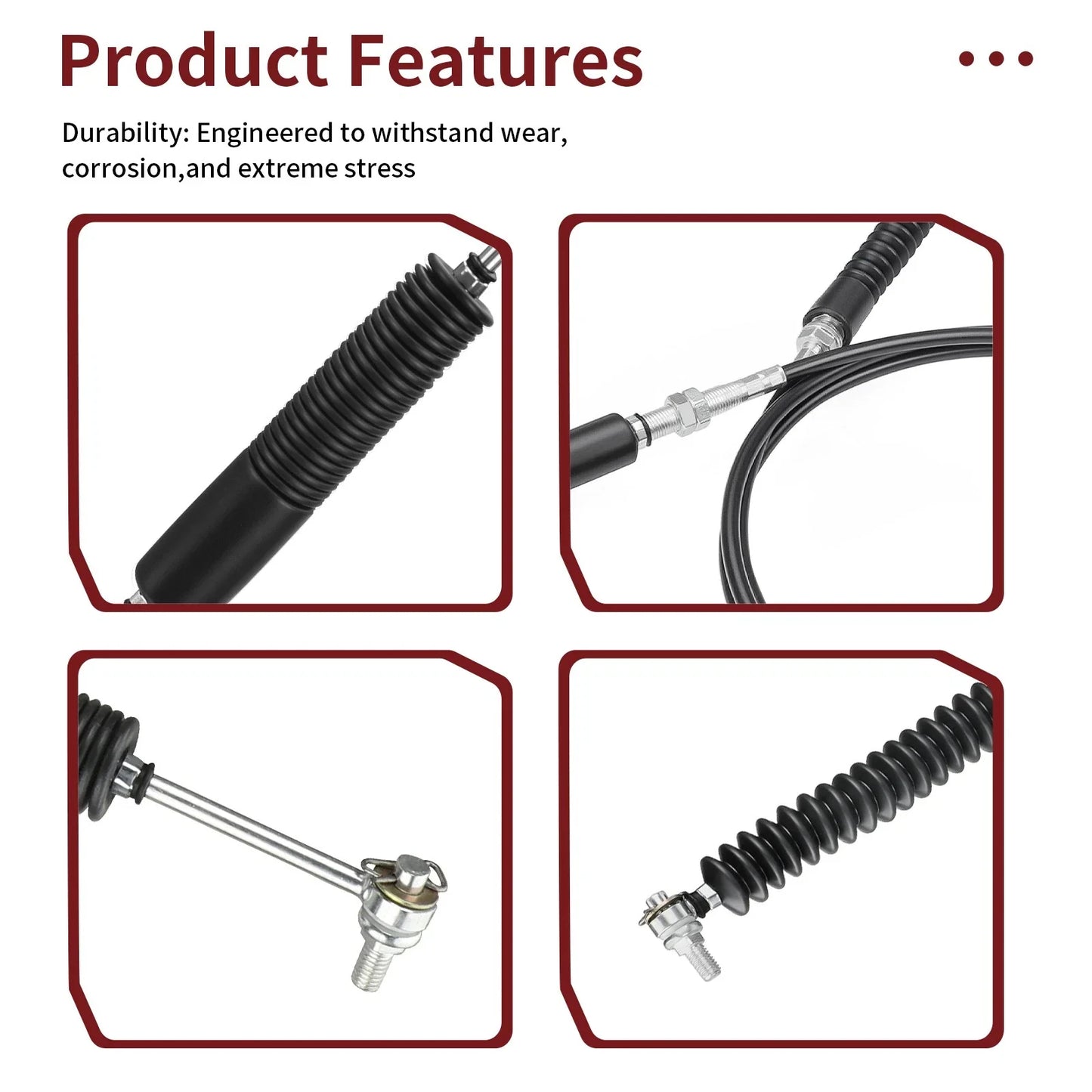 Gear Selector Shift Cable for Polaris Ranger Crew 500 (2011–2013)