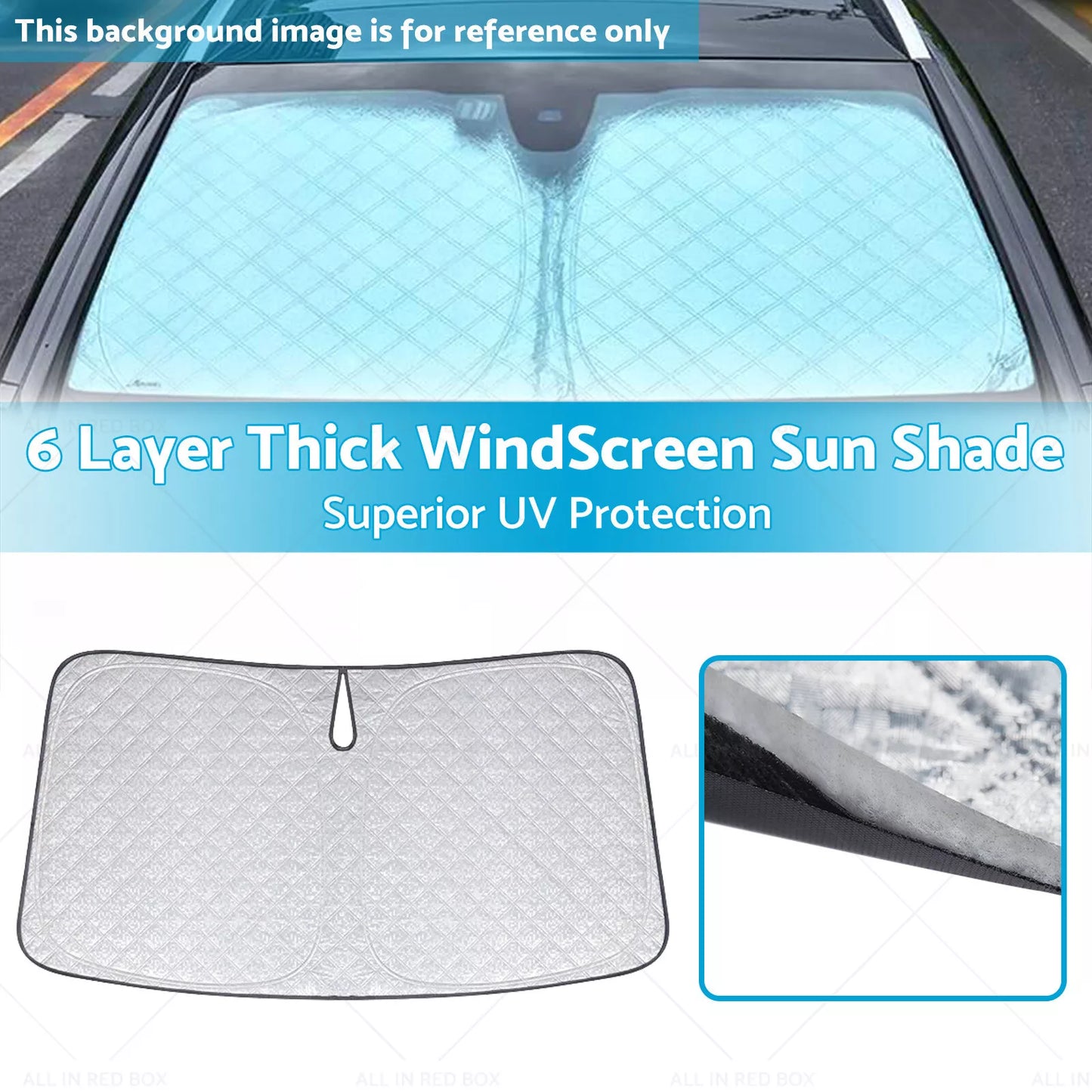 6 Layer Thick WindScreen Sun Shade for GWM Tank 300 (2021-2024)
