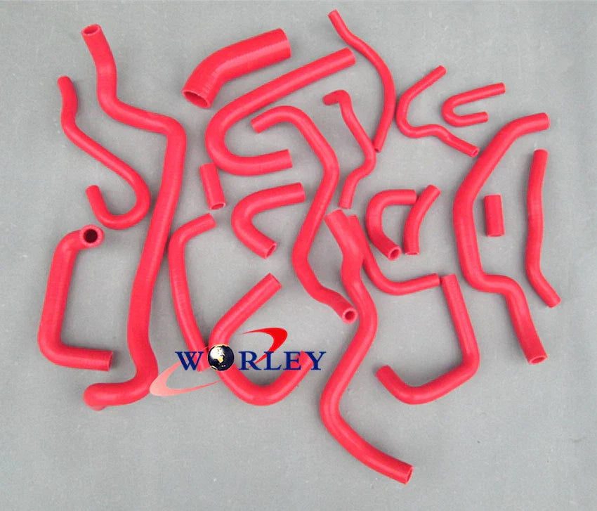 Blue Silicone Radiator Hose for Nissan Silvia CA18DET 180SX 200SX S13 (1989-1994)