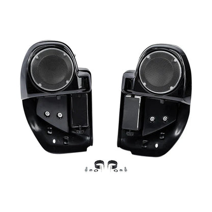 Chrome 6.5" Lower Vented Speaker Fairing for Street Glide (2014-2024)