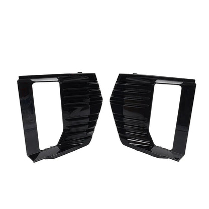 Front Bumper Fog Light Grille Covers for GMC Yukon (2021-2024)