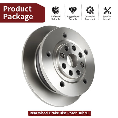 Rear Wheel Hub for John Deere Gator HPX 615E 815E Trail TX Turf (2009–2013)