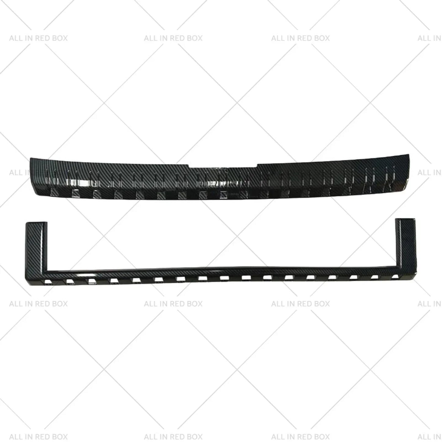 Carbon Fiber Front Grille Cover Trim for Toyota Prado LC250 (2024+)