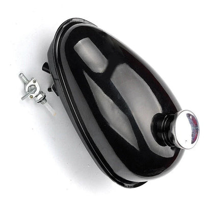 Metal Gas Tank Accessory With Cap for Motorized Bicycle Bike